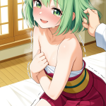 【エロ画像】マゼンタハーフアップ長身貧乳×美少女エロ_AI_アニメエロ画像のサムネイル