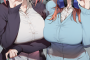 【画像】二乃と三玖をザーメンまみれになるまでハメまくるエロ画像集のサムネイル