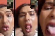 『動画』このビデオ通話でババァにチ〇チン見せたらこれwww※媚び3人のサムネイル