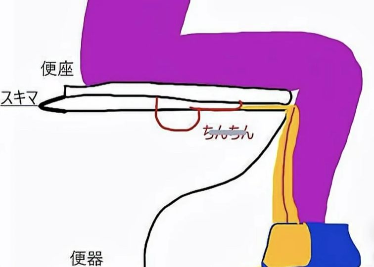 【画像】座りション、これがあるから怖いｗｗｗｗｗｗｗｗのサムネイル