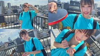 【素人】卓球部 水原ちゃん。部活練習終わりの後輩女子と放課後待ち合わせ、隠れてこっそり生ハメセックス！のサムネイル