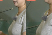 Nスタ傘の持ち方企画で巨乳ADがエロすぎる着衣横乳を晒すのサムネイル