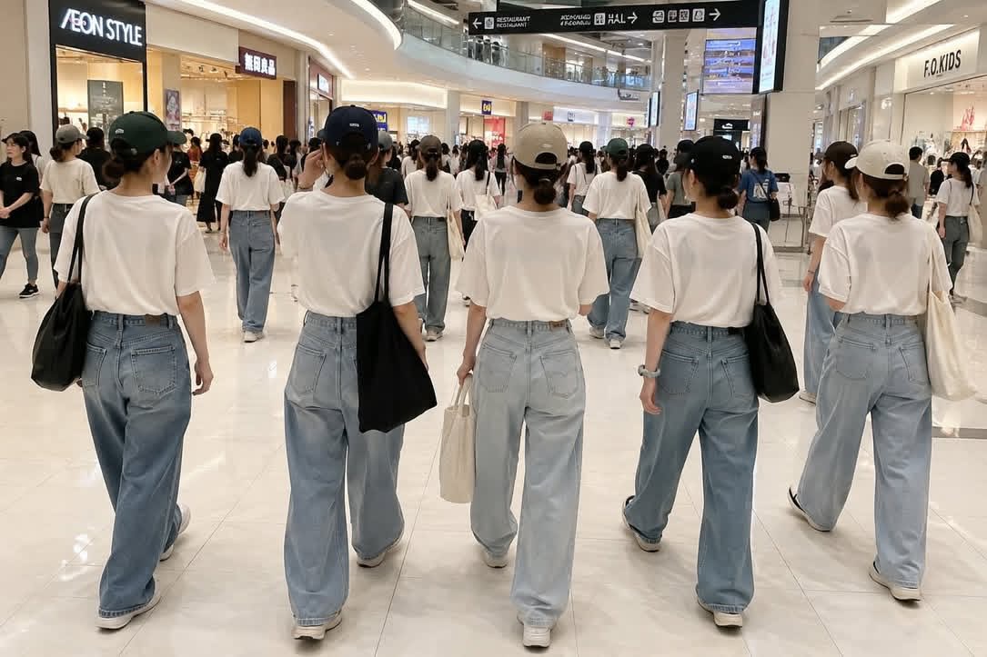【画像】最近のまんさん、ガチで全員この格好してるwwwwwwwwwのサムネイル