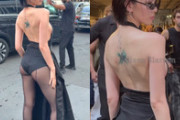 女優の三吉彩花がパリ・ファッションウィーク メンズで破廉恥な横乳尻見せ衣装で登場のサムネイル