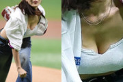 TWICEリーダーがとんでもないおっぱいで始球式に出てしまうのサムネイル