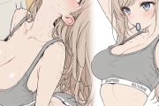 【二次エロ】リビングで汗だくセックスキメるエロ画像♥のサムネイル